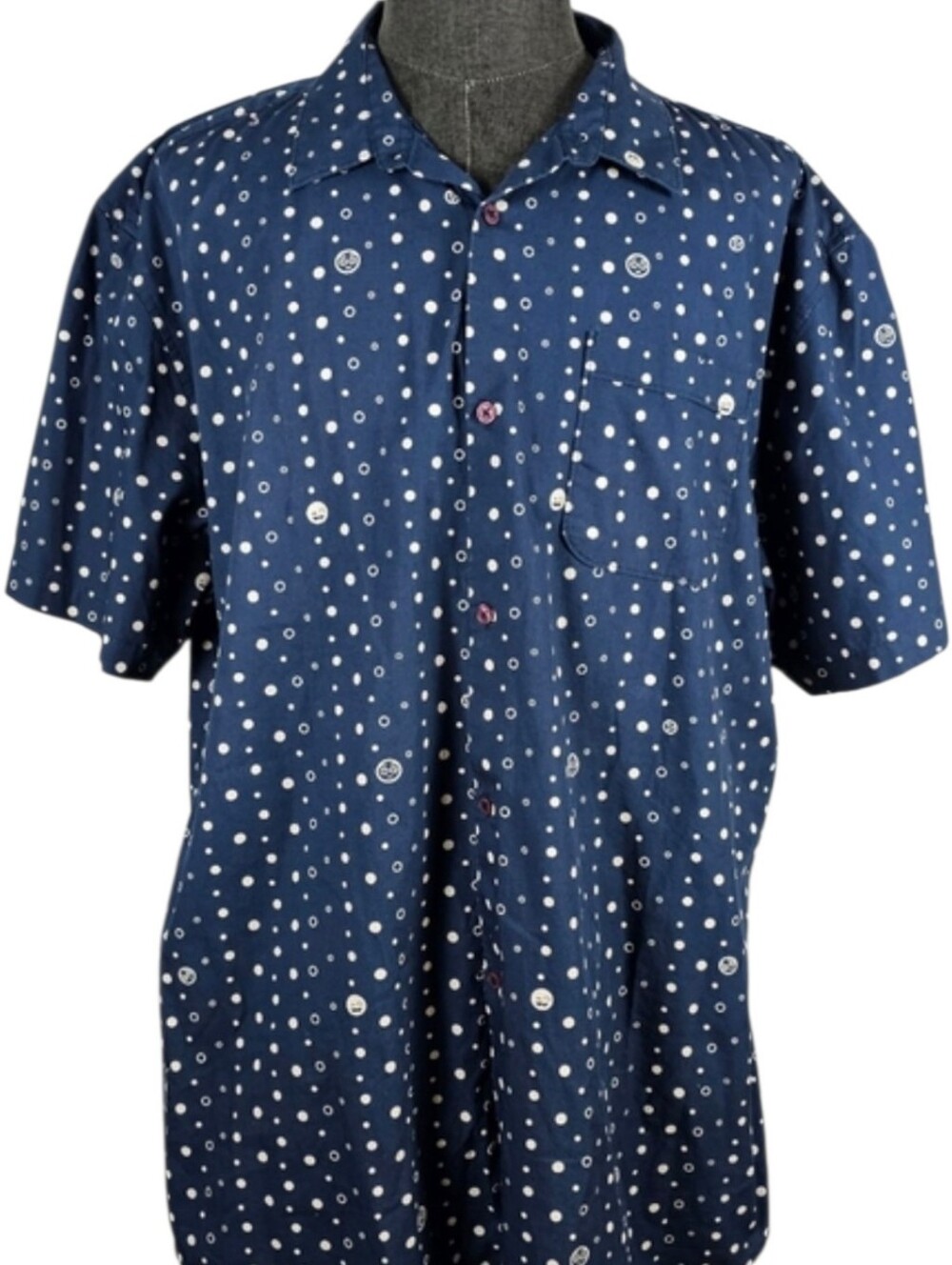 Marc Ecko Cut & Sew Long Sleeve Men's Button Down Size XXL